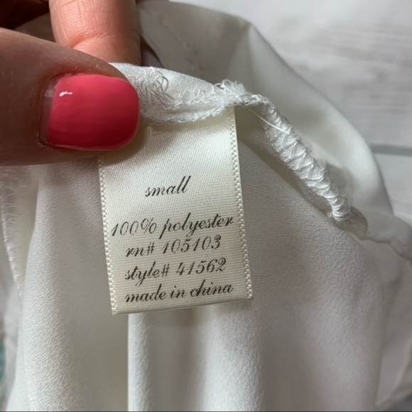 NWT Miami Boho Embroidered Sleeveless Blouse - Picture 7 of 8